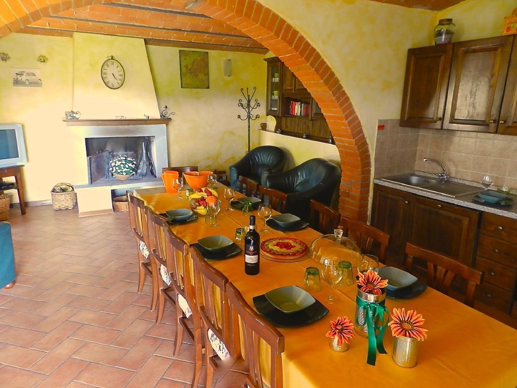 Casolare Il Moro Villa Monte San Savino Luaran gambar